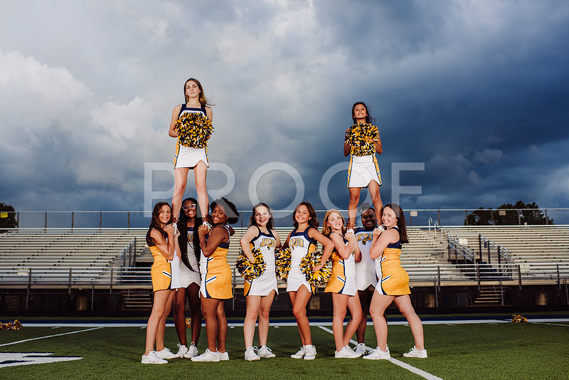 Camille Brewington Photography | 7th Grade Cheer