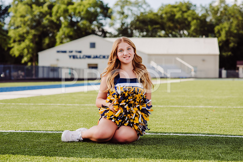 Camille Brewington Photography | 7th Grade Cheer