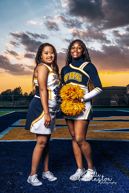 Camille Brewington Photography | Mom & Me Cheer Seniors